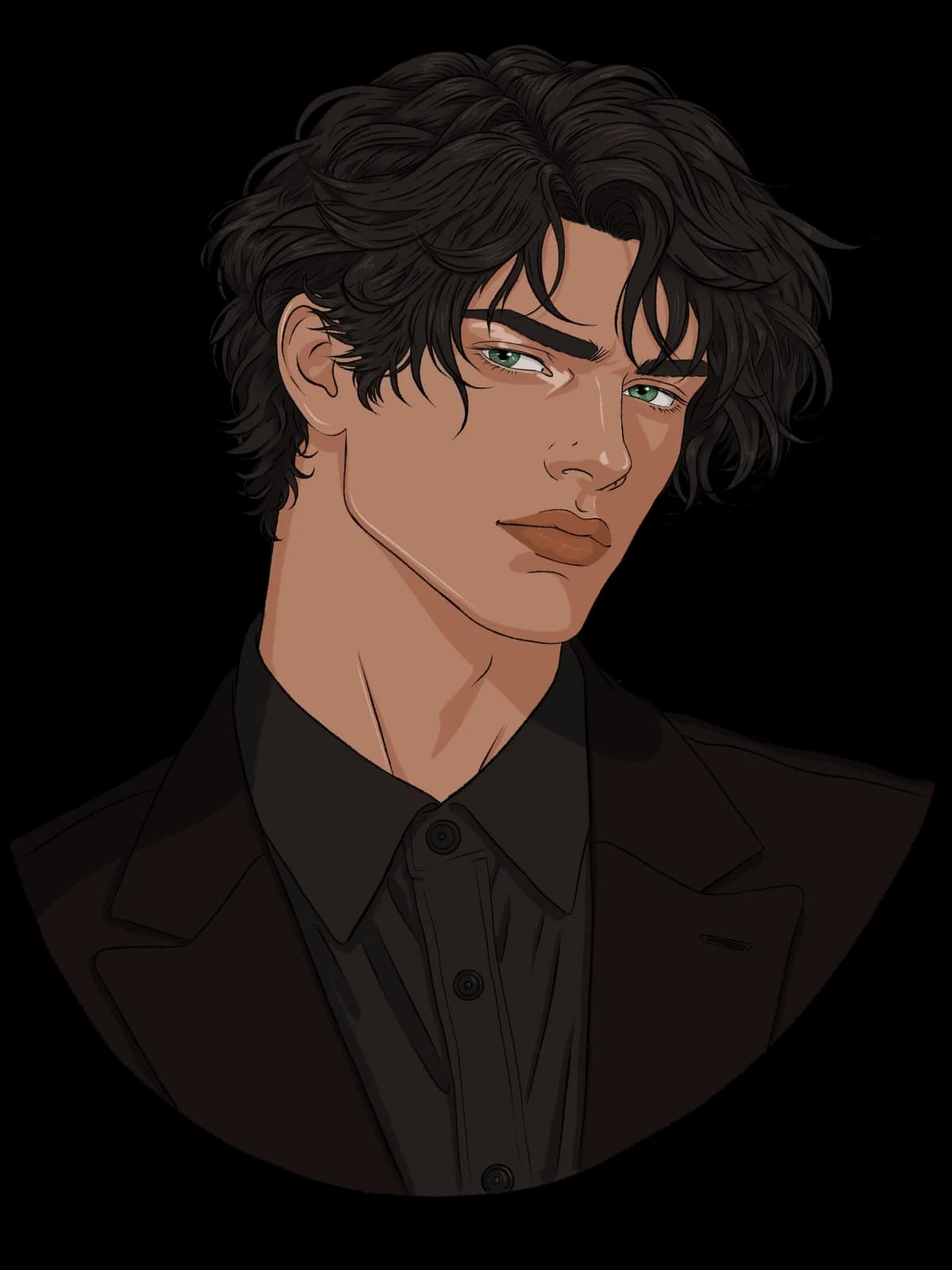 Azazel character portrait