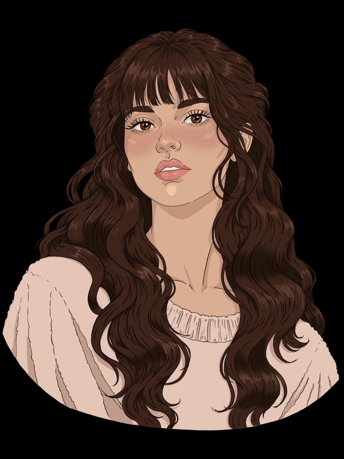 Lucy character portrait